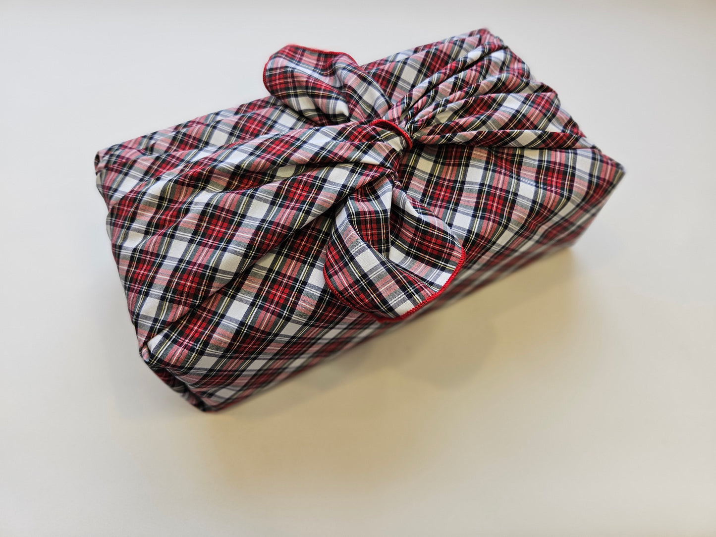 Reusable Tartan Gift Wrap