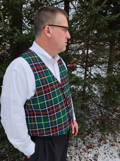 Newfoundland Tartan Vest