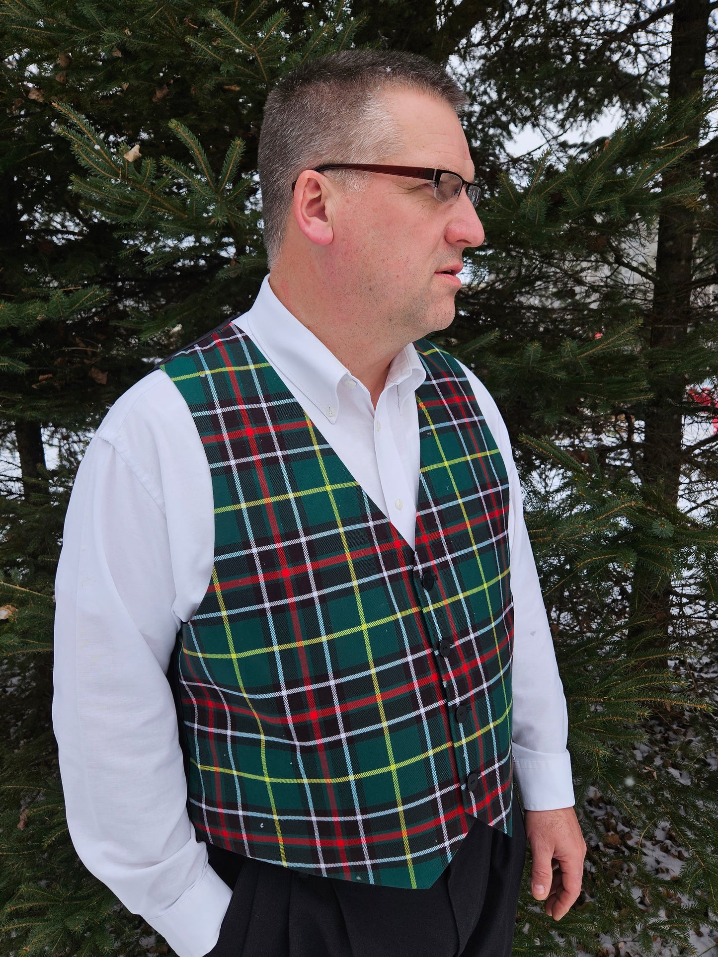 Newfoundland Tartan Vest