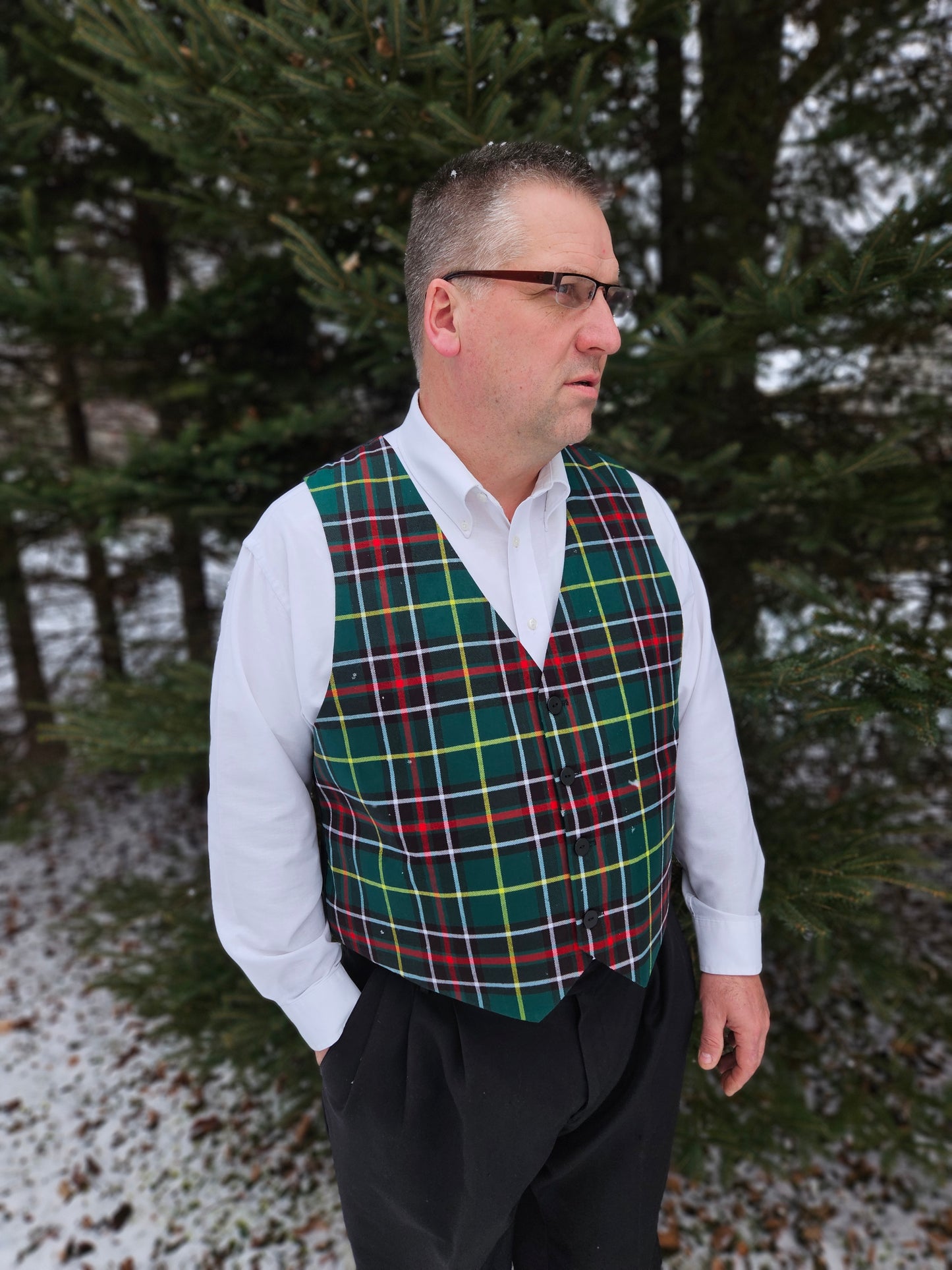 Newfoundland Tartan Vest