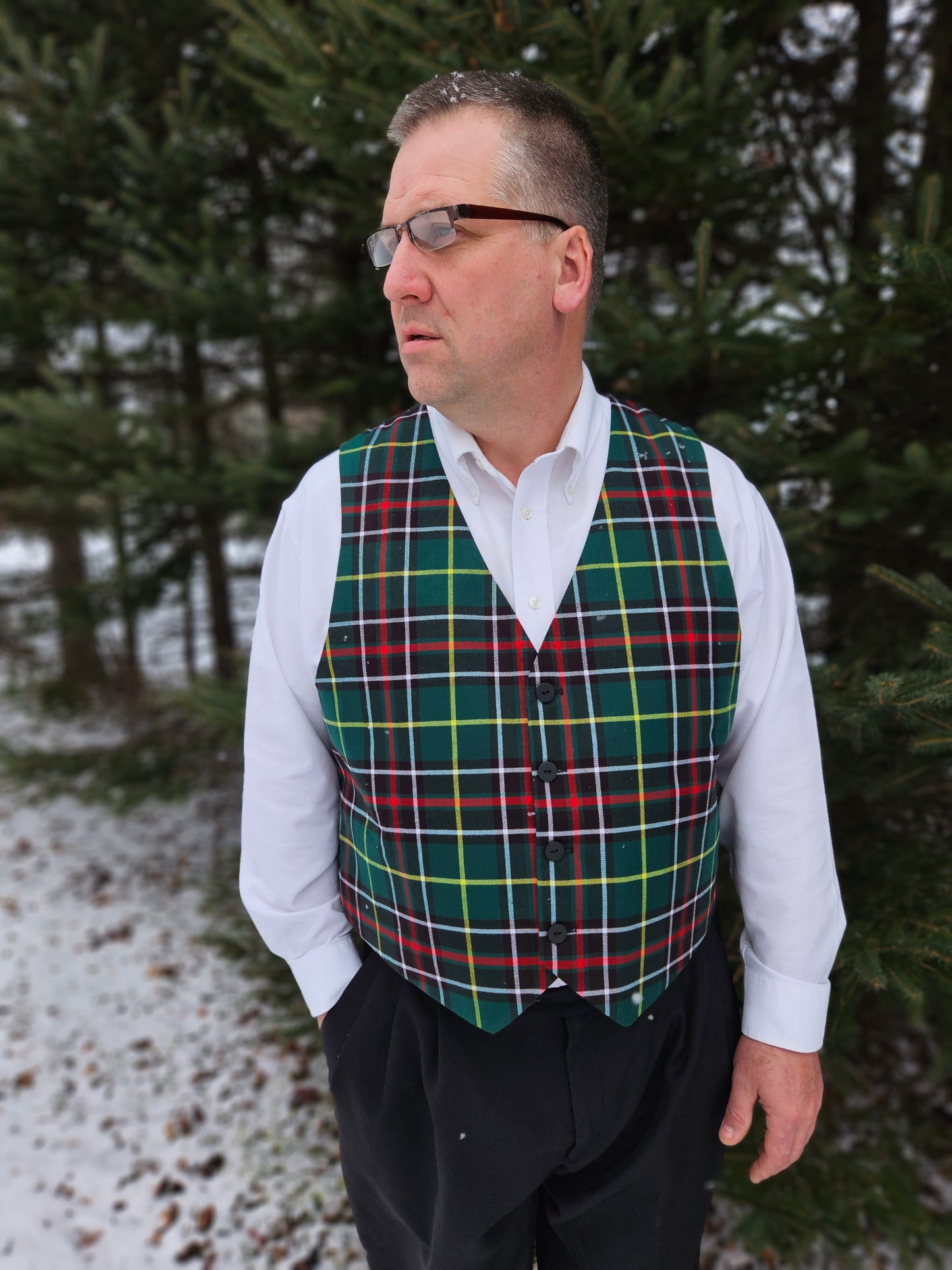 Newfoundland Tartan Vest