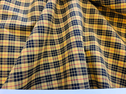 Saskatchewan Tartan Cotton Fabric