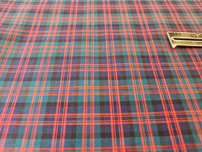 McDonald Style Tartan Cotton Fabric