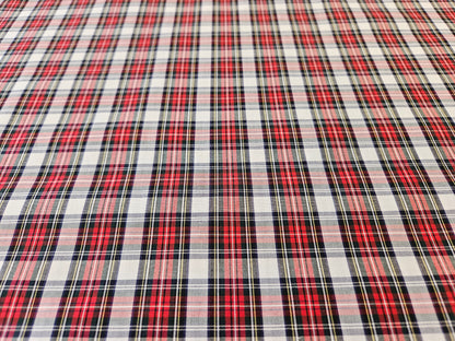 Dress Stewart Tartan Cotton Fabric