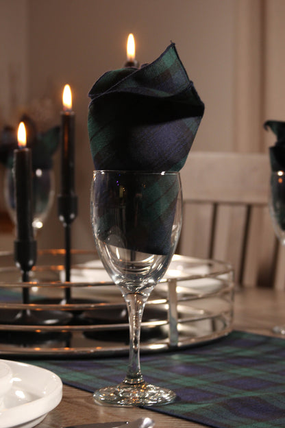 Black Watch Tartan Table Runner