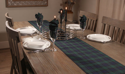 Black Watch Tartan Table Runner