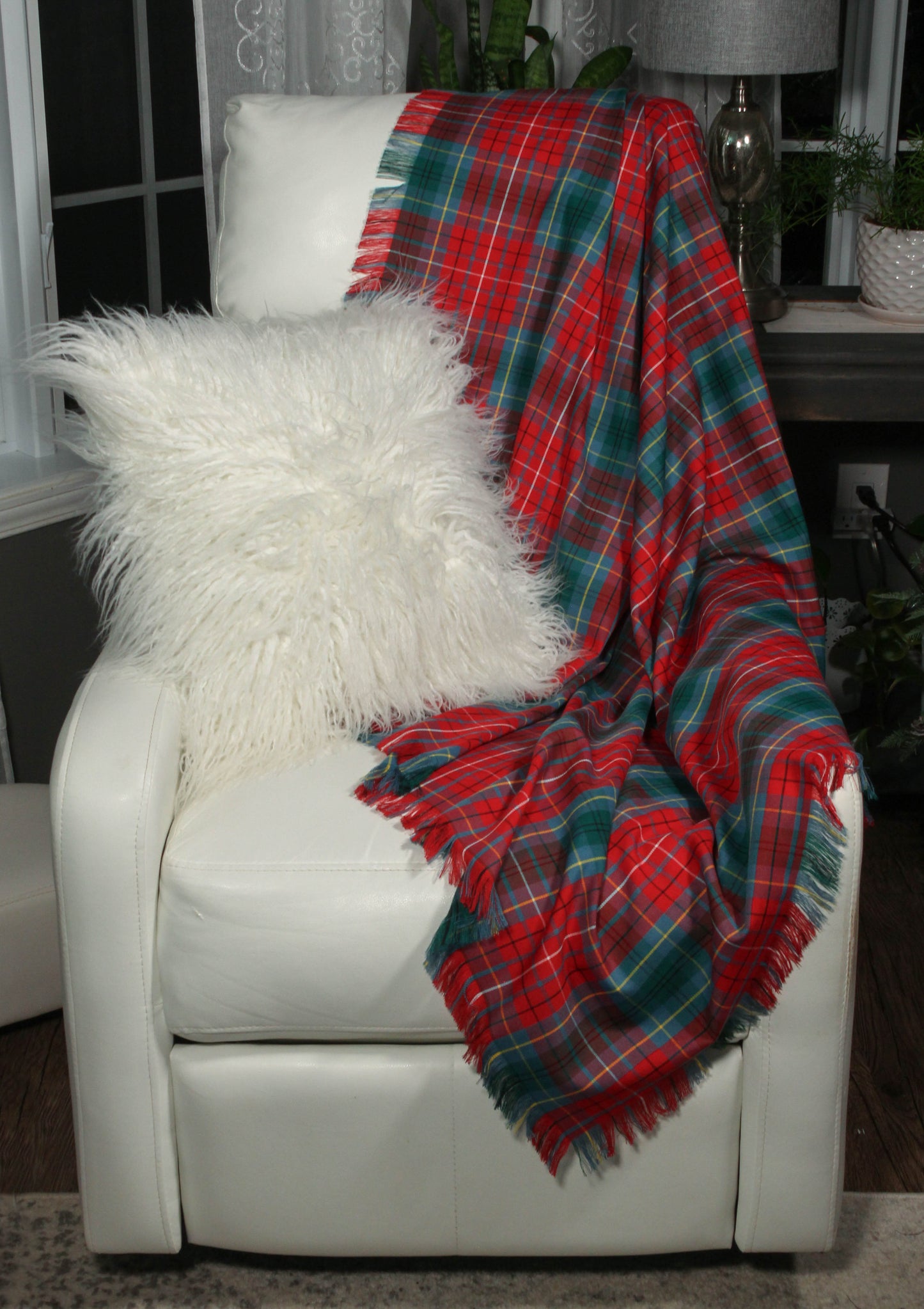 British Columbia Tartan Throw