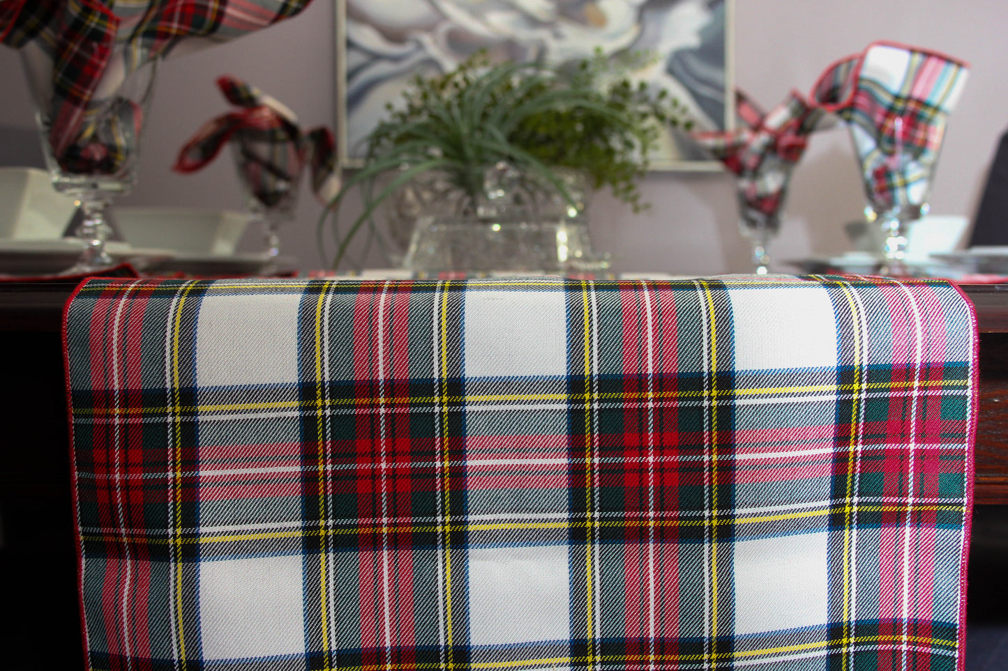 Robe Stewart Tartan Serviettes