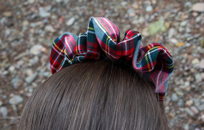 Dress Stewart Tartan Scrunchie