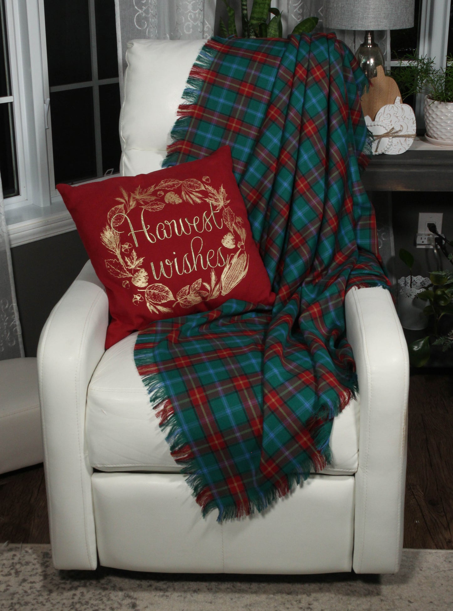 Manitoba Tartan Throw