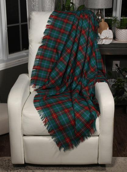 Manitoba Tartan Throw