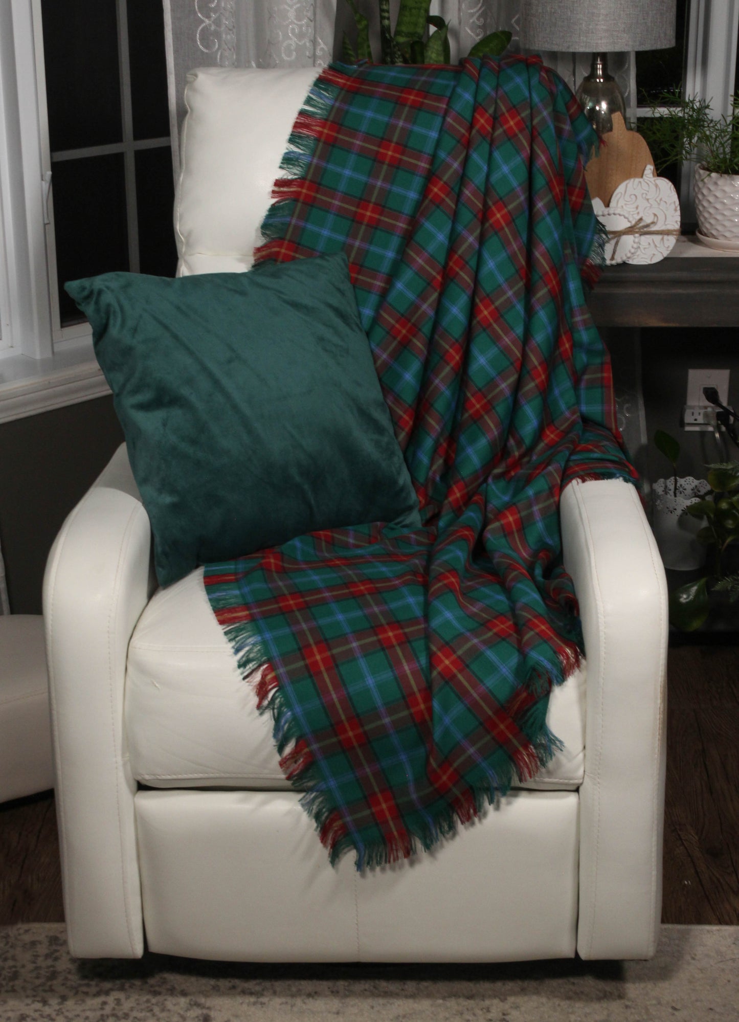 Manitoba Tartan Throw