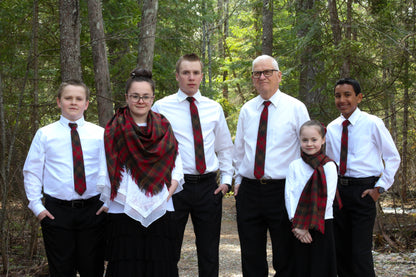 Maple Leaf Tartan Necktie