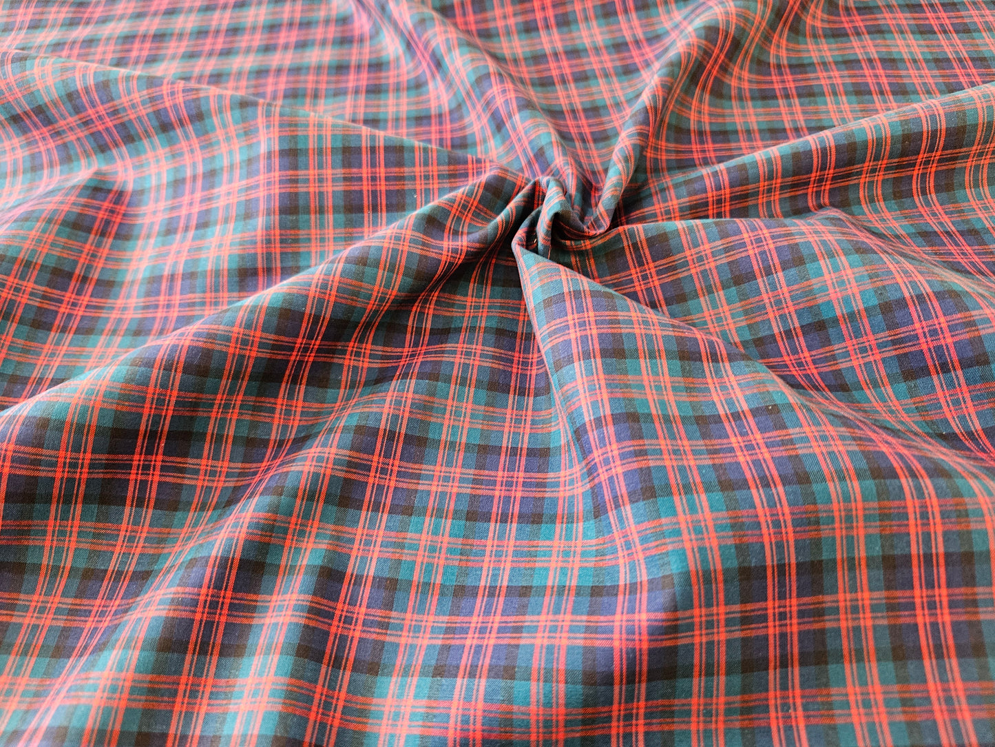 McDonald Style Tartan Cotton Fabric