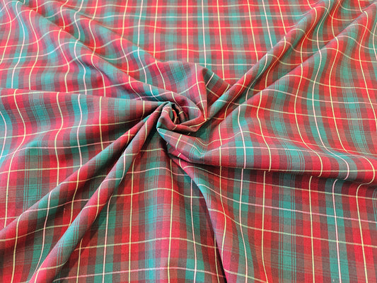 Prince Edward Island Tartan Cotton Fabric PEI