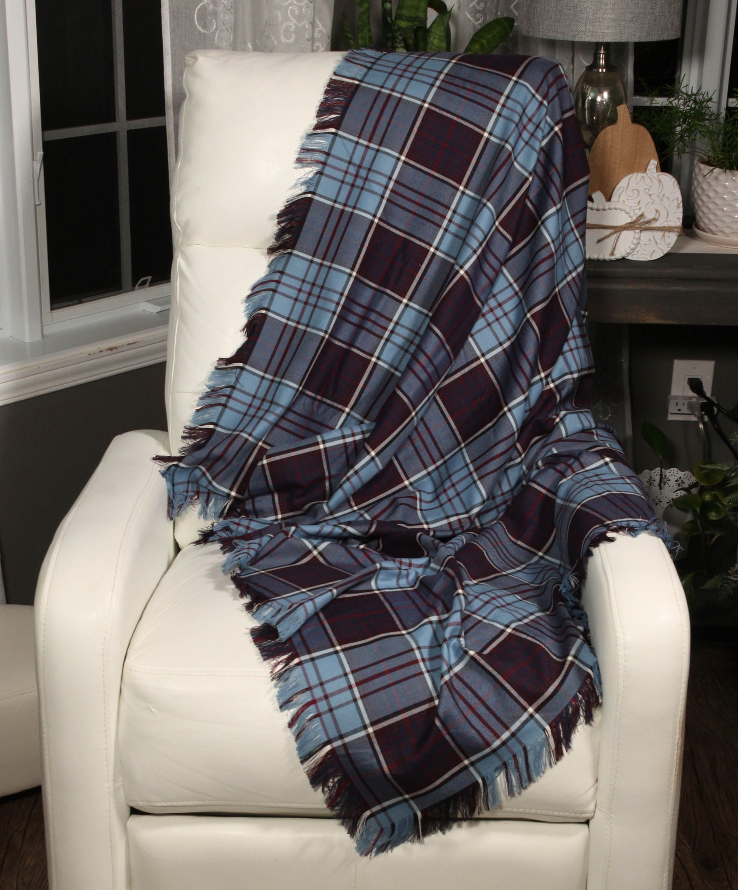 Royal Canadian Air Force Tartan Throw