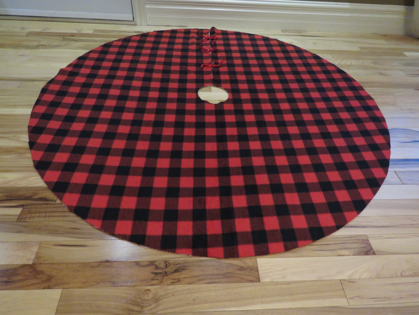 Buffalo Check Christmas Tree Skirt