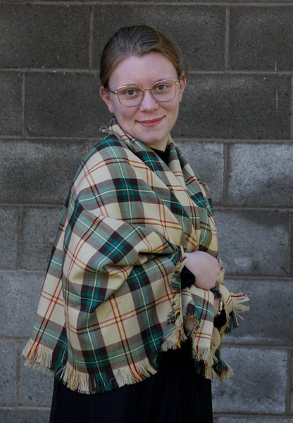 Saskatchewan Tartan  Blanket Scarf