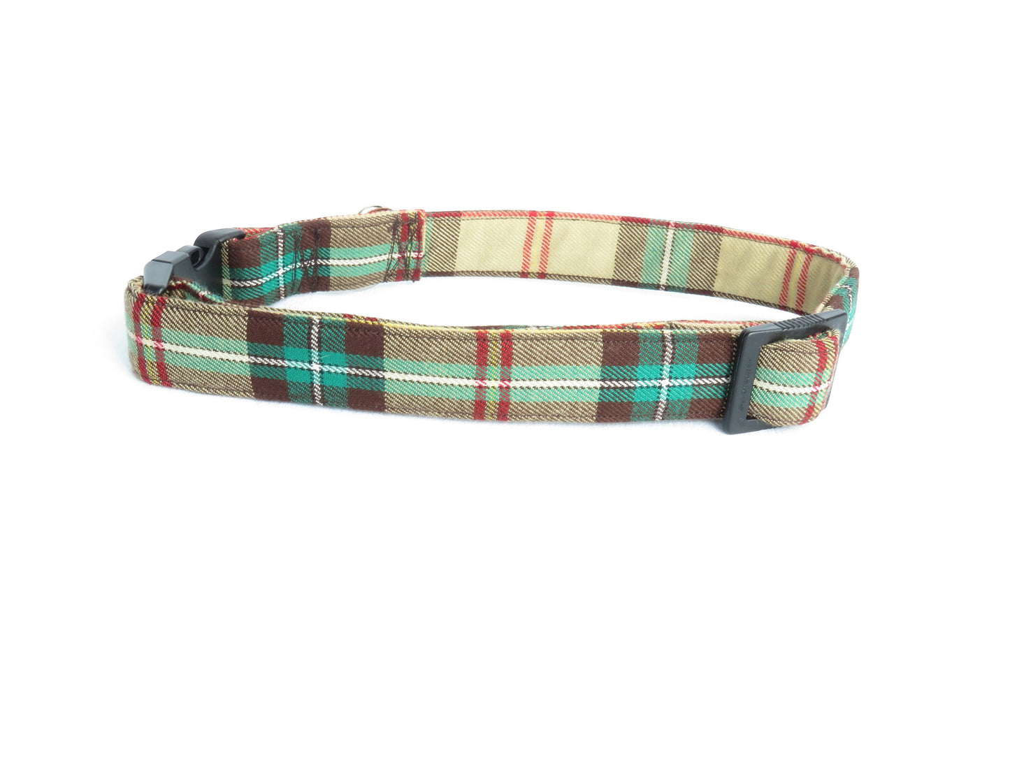 Collier pour chien tartan de la Saskatchewan