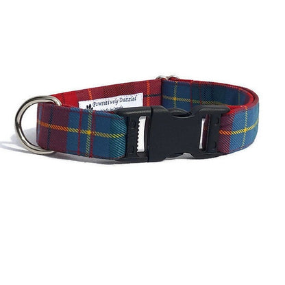 British Columbia Tartan Dog Collar