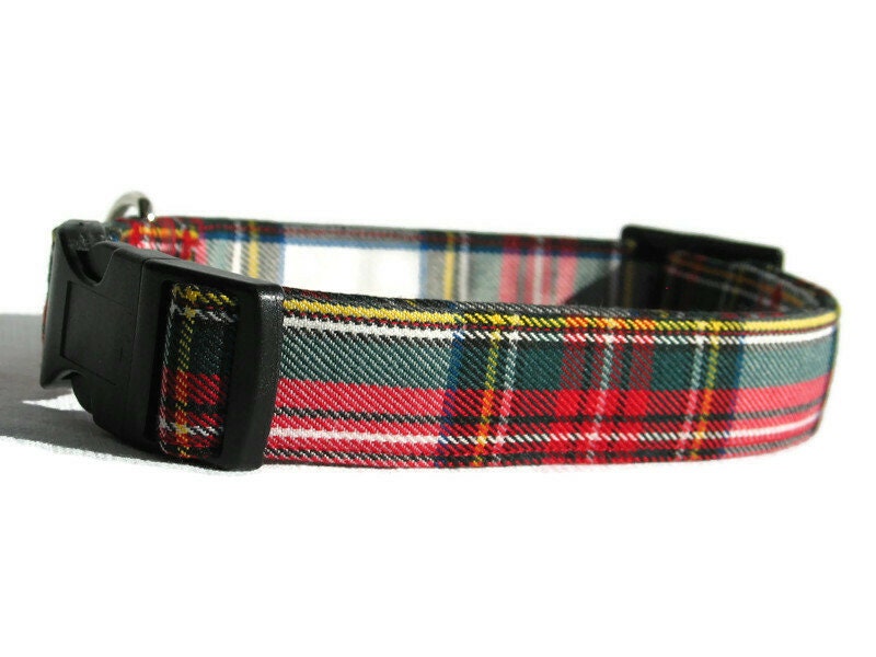 Robe Stewart Tartan Collier pour chien et nœud papillon