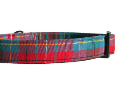 British Columbia Tartan Dog Collar