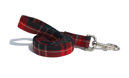 Laisse pour chien tartan du Nouveau-Brunswick