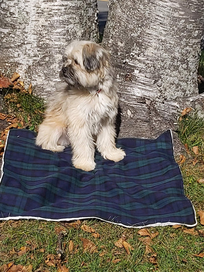 Couverture pour chien tartan de la Nouvelle-Écosse