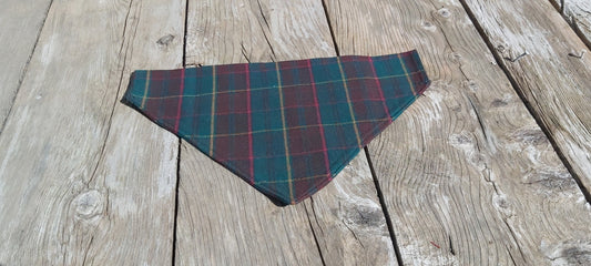 Ontario Tartan Pet Bandana