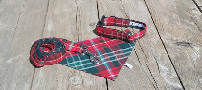 Laisse pour chien tartan du Nouveau-Brunswick