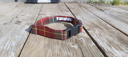 Collier pour chien tartan de l’Île-du-Prince-Édouard