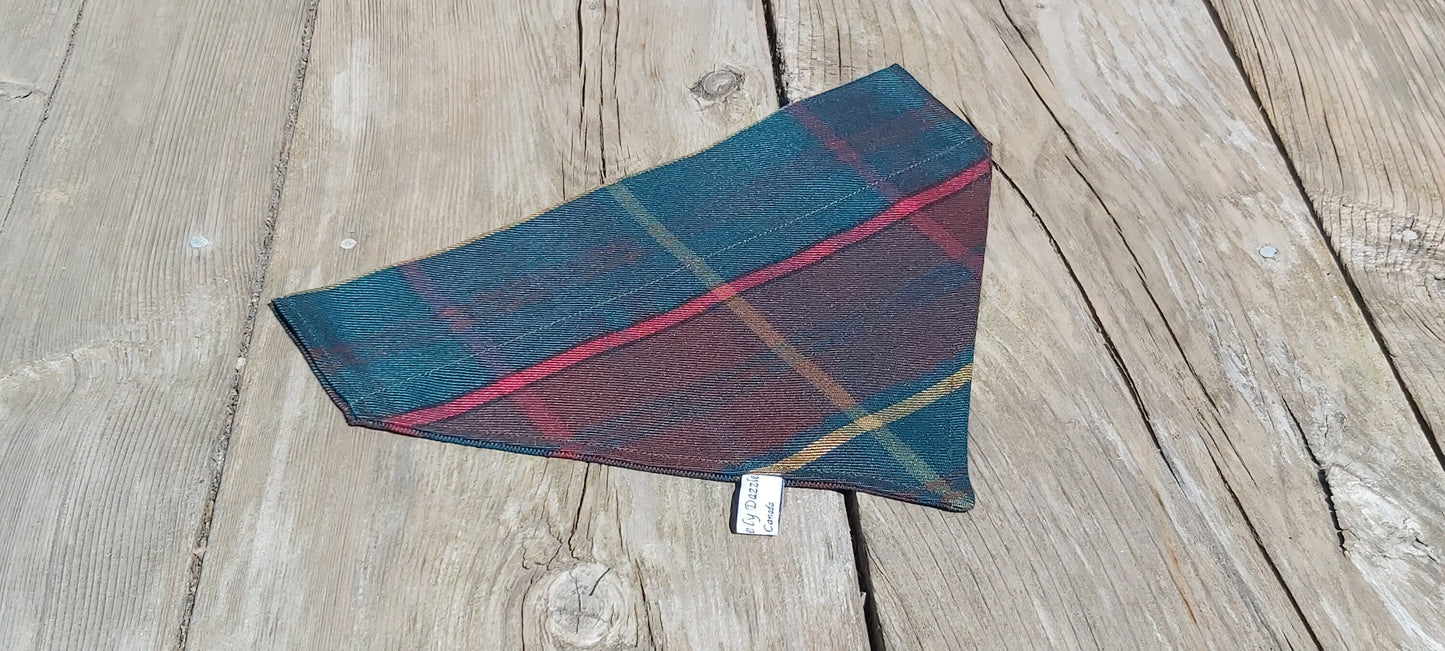 Bandana tartan de l'Ontario