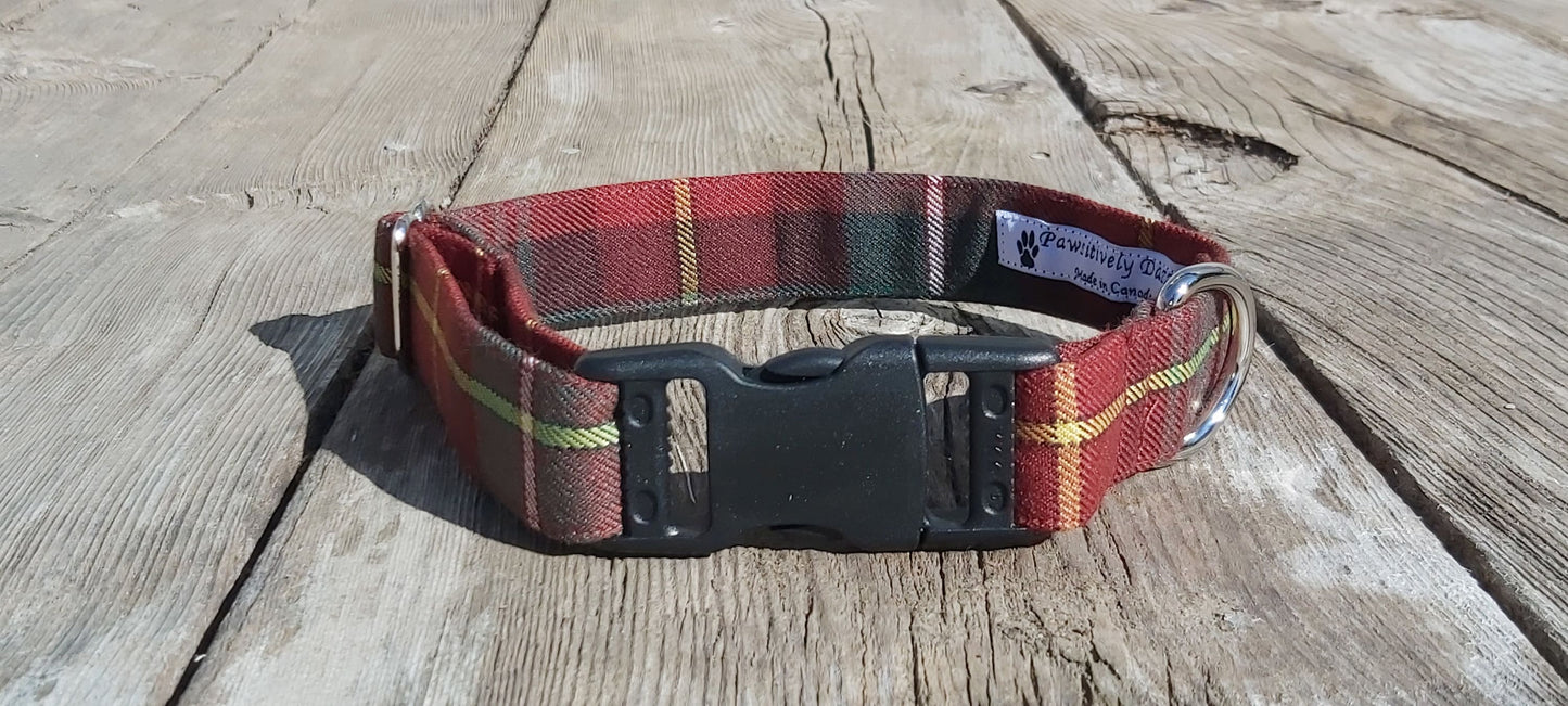 Collier pour chien tartan de l’Île-du-Prince-Édouard