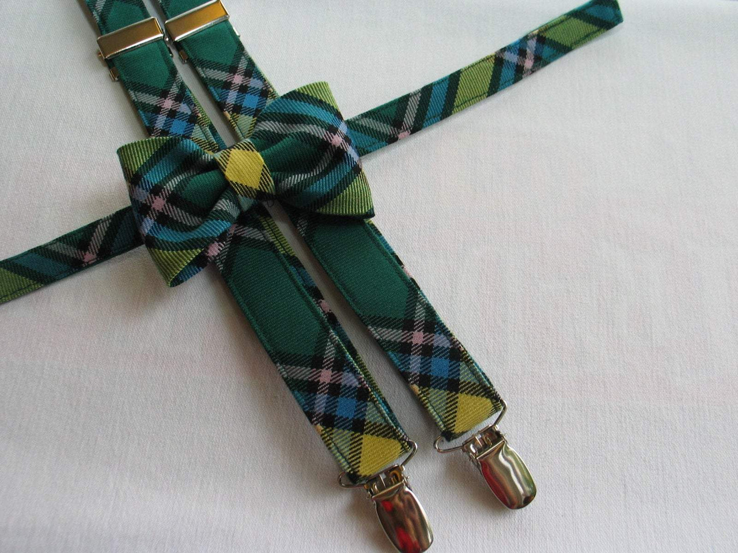 Alberta Tartan Freestyle Bow Tie