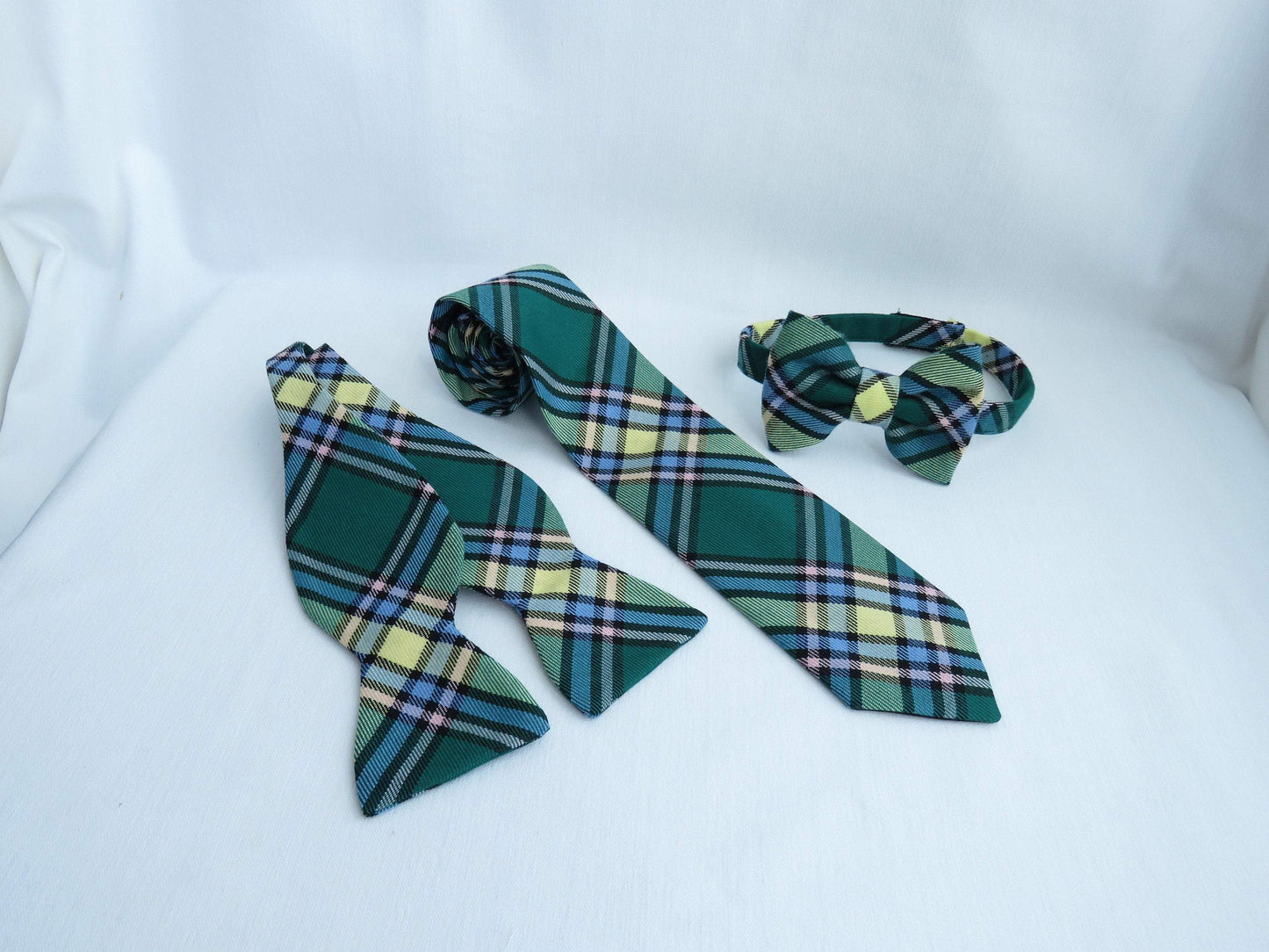 Alberta Tartan Freestyle Bow Tie