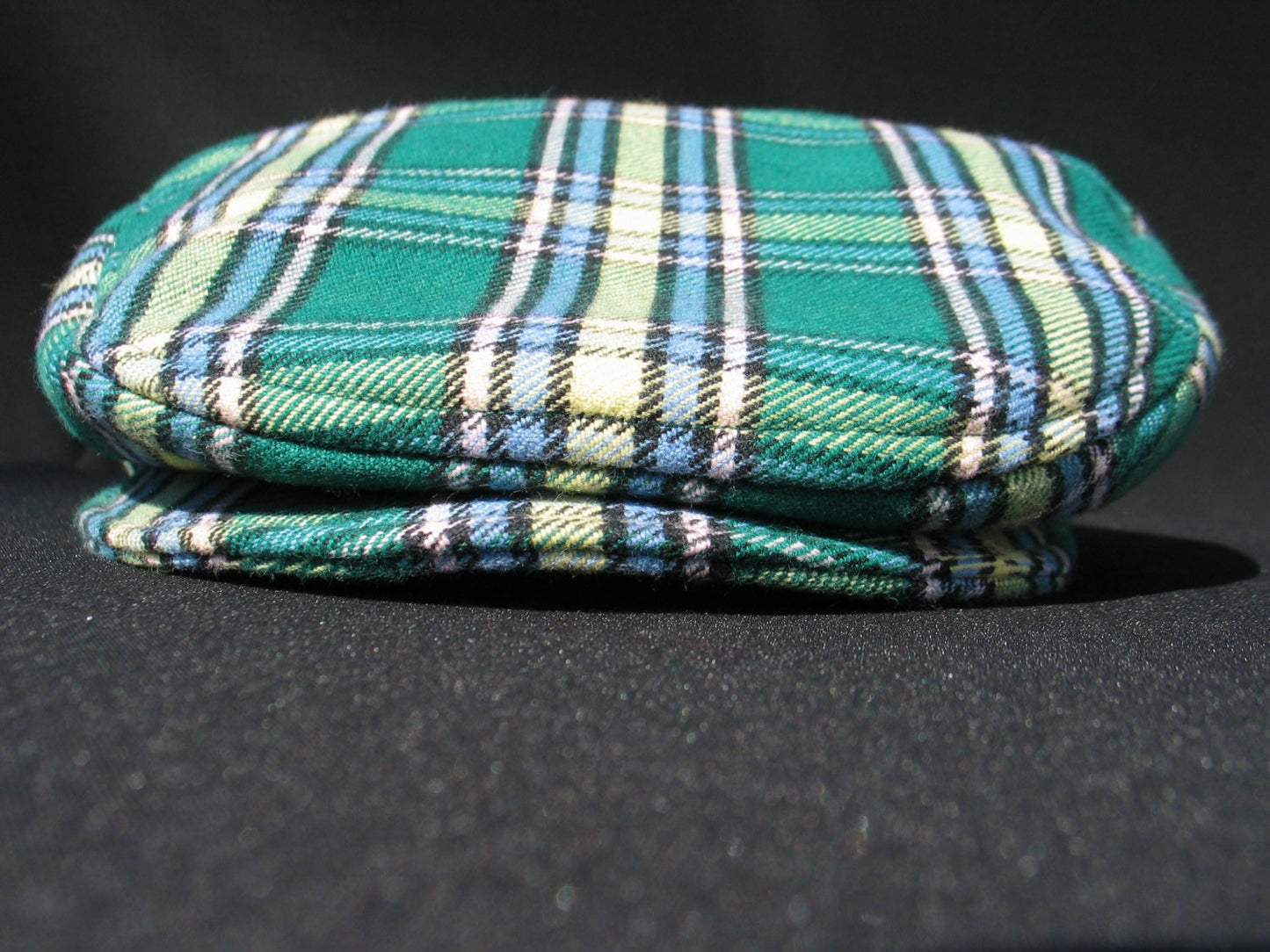 alberta tartan flat cap fron view - taylors tartans