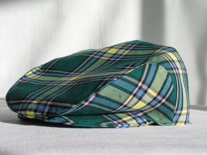 Alberta Tartan Newsboy Flat Cap