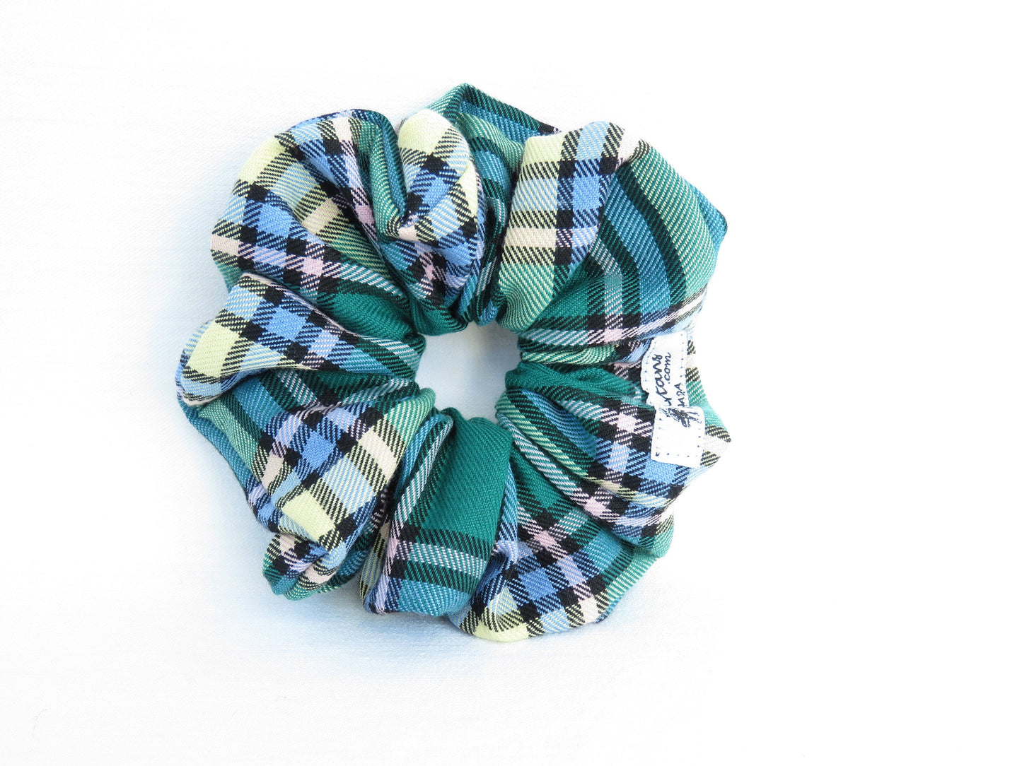 Alberta Tartan Scrunchie