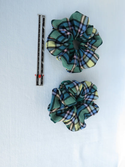 Alberta Tartan Scrunchie