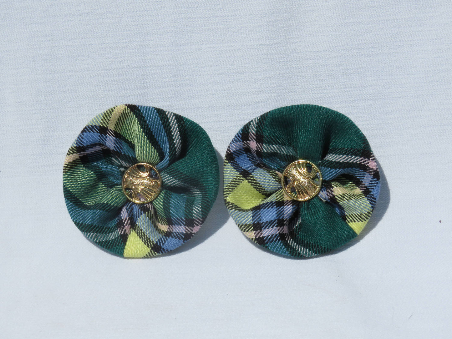 Alberta Tartan Shoe Clips-Taylors Tartans