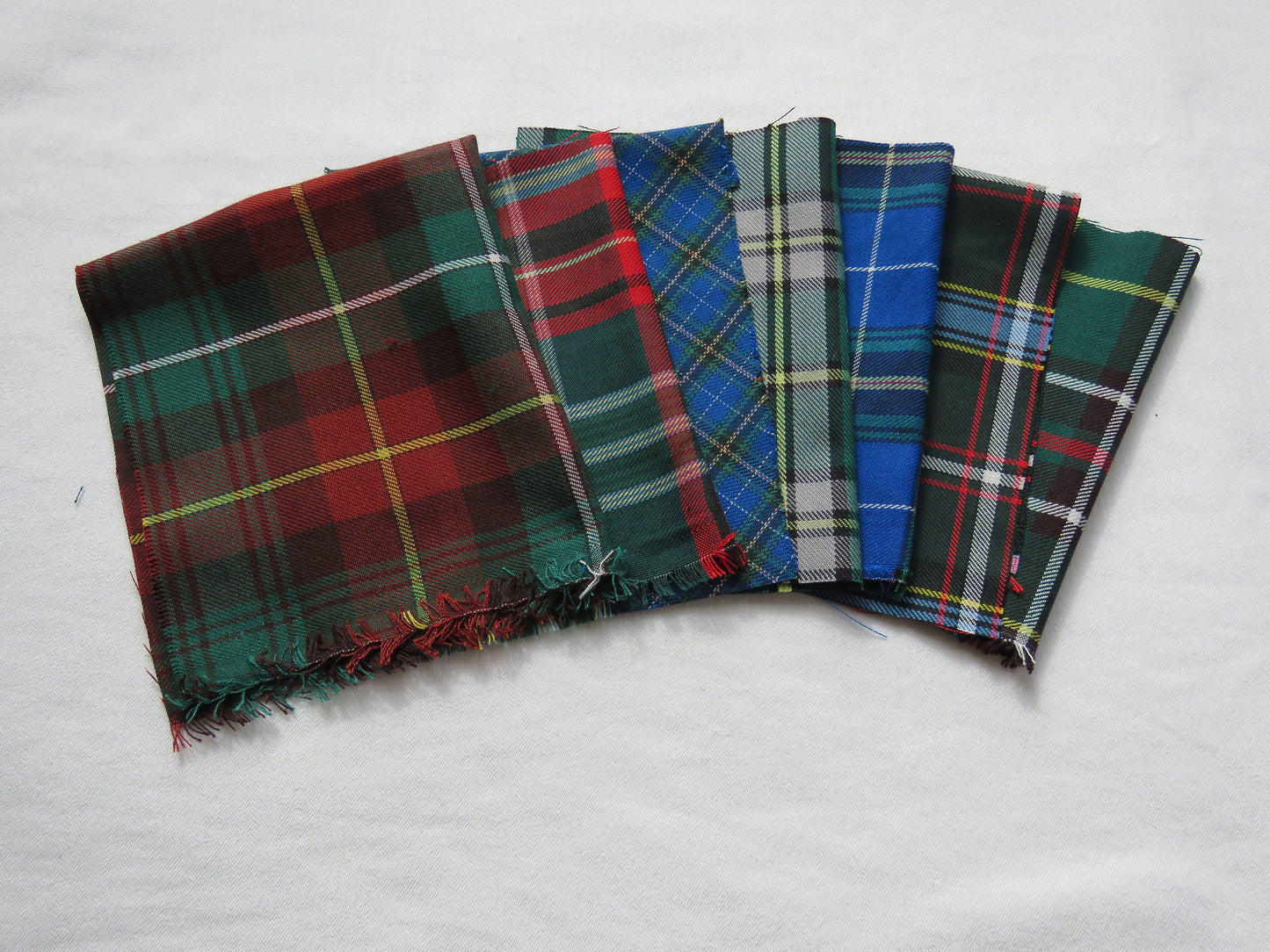 Atlantic Canada Tartan Fabric Samples Pack