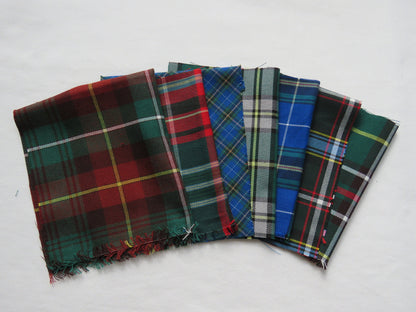 Atlantic Canada Tartan Fabric Samples Pack