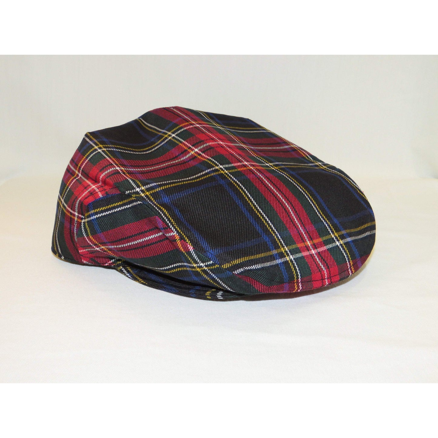 Stewart tartan flat cap made in Canada Taylors Tartans