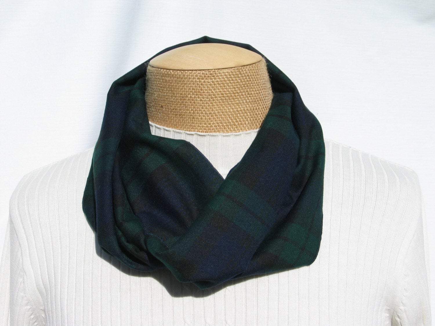 Black Watch Tartan Infinity Scarf-Taylors Tartans