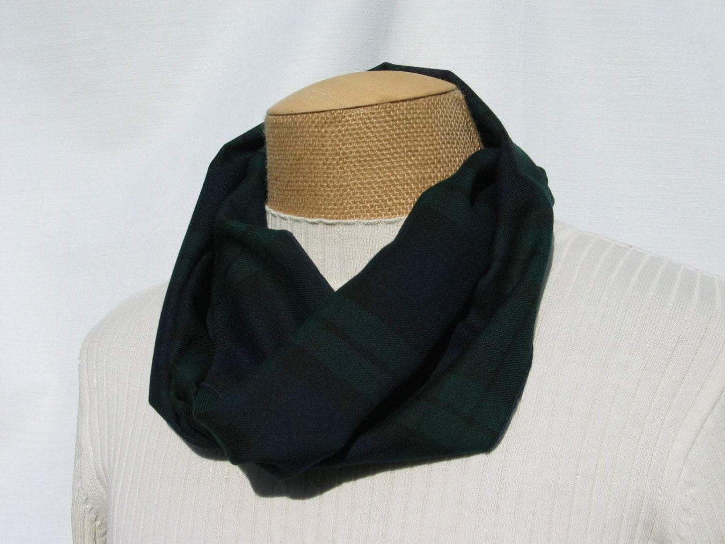 Black Watch Tartan Infinity Scarf-Taylors Tartans