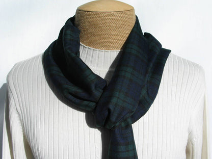 Black Watch Tartan Scarf