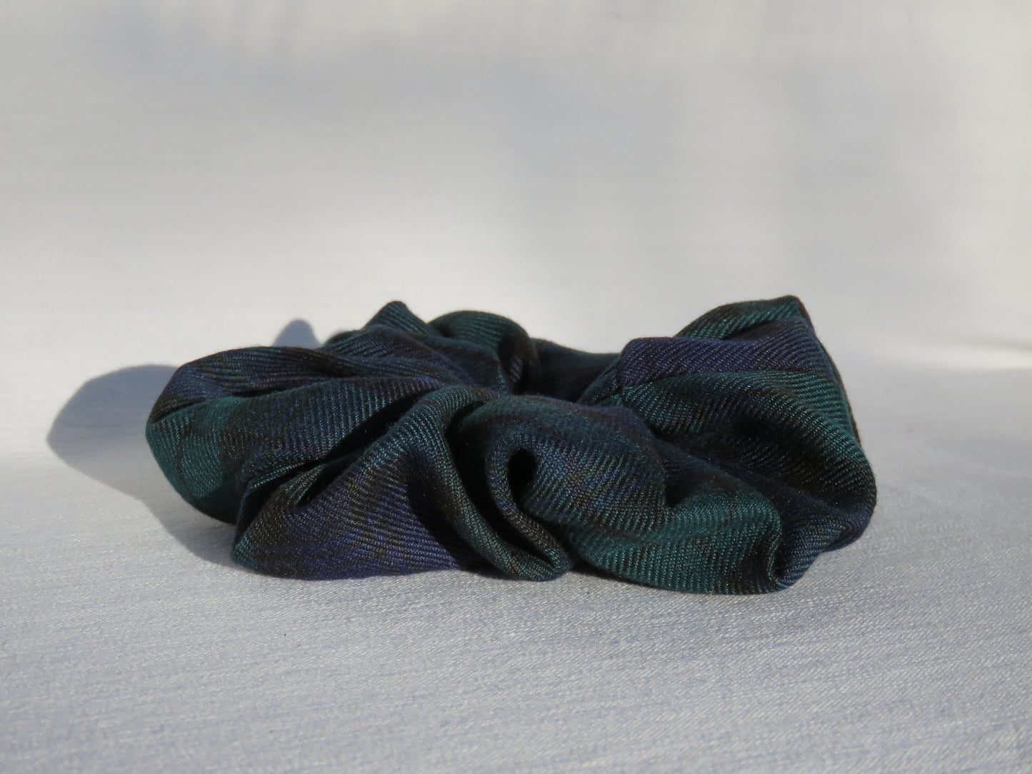 Black Watch Tartan Scrunchie