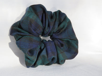 Black Watch Tartan Scrunchie