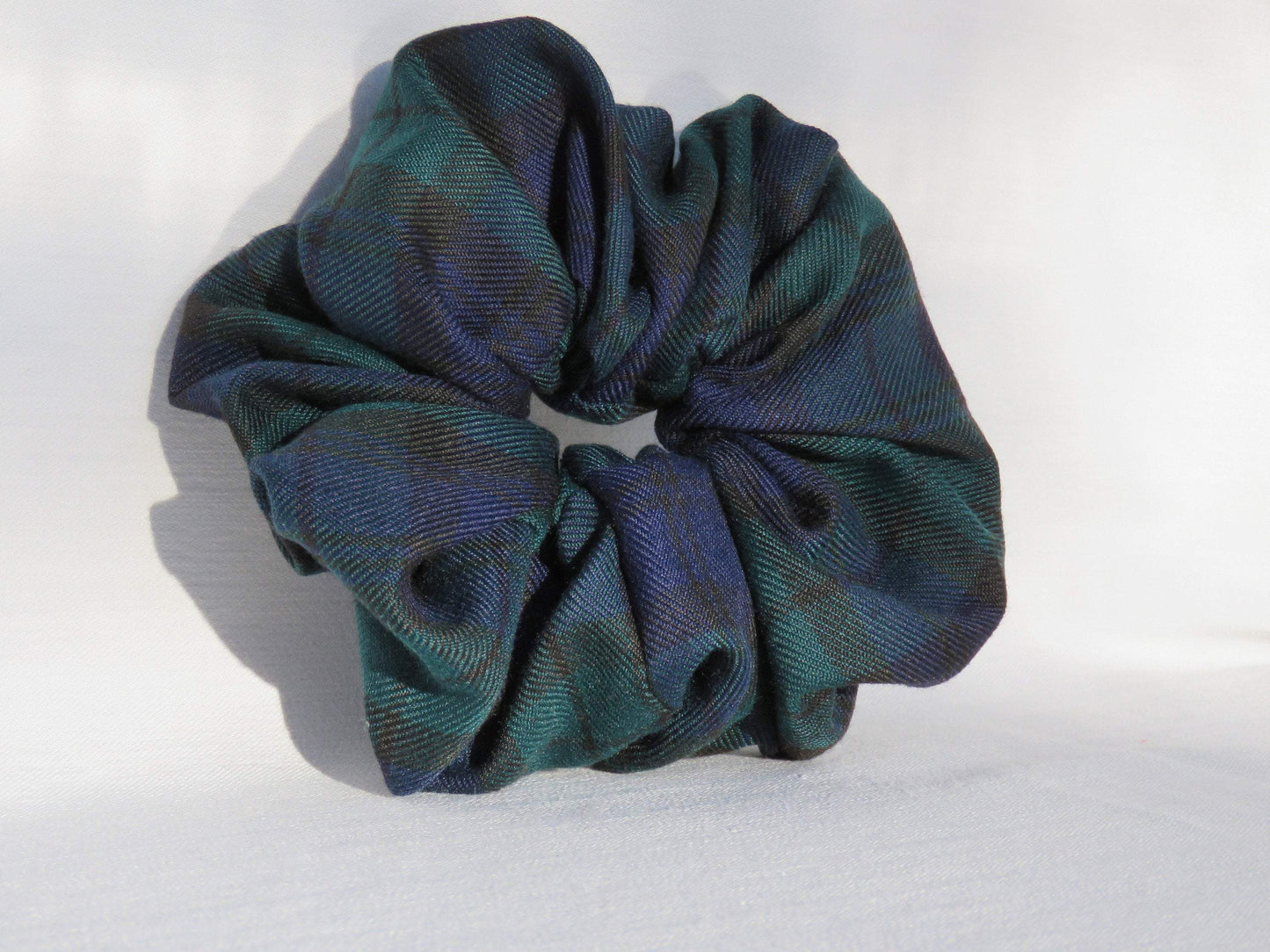 Black Watch Tartan Scrunchie