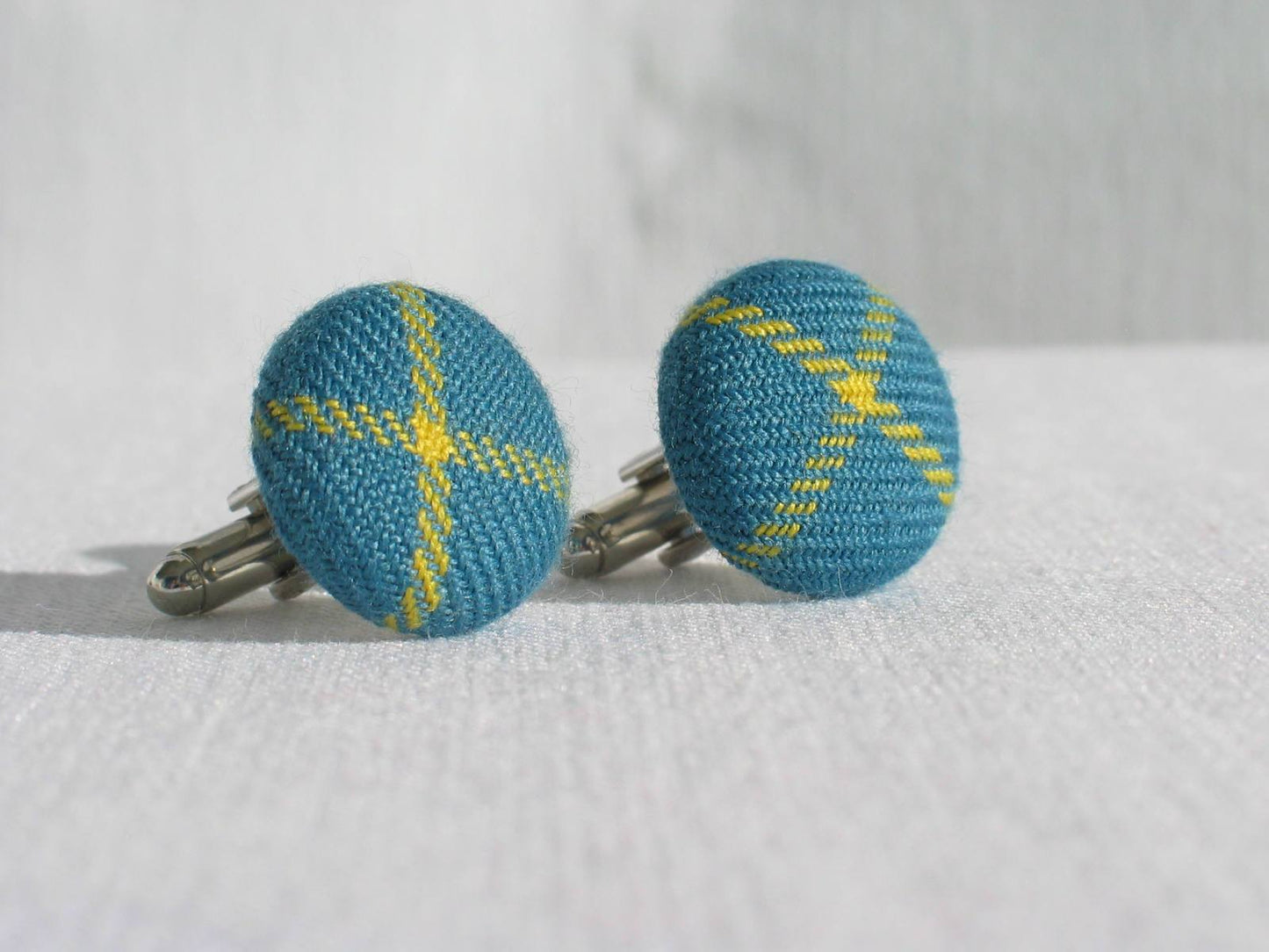 British Columbia Tartan Cuff Links-Taylors Tartans